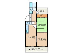 アイオ－マンションの物件間取画像